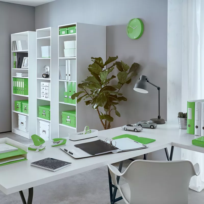 Leitz WOW segtuvas PP A4 2RR/25mm, žalias