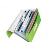 Leitz Project File WOW PP segtuvas, A4, polipropilenas (PP), žalia, portretinė, 250 lapų, 80 g/m²