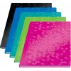 Leitz Notebook WOW A4 kvadratinis kietu viršeliu 90g/80 lapų, raštas, žalia