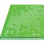 Leitz WOW Užrašinė A5 languota su kietais viršeliais, Pattern, Žalia