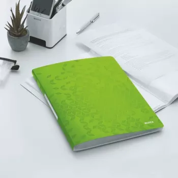 Leitz Display Book WOW 40 kišenių, žalia, A4