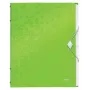 Leitz Divider Book WOW PP 6 skirtukų, Įprastas segtuvas, A4, Polipropilenas (PP), Žalia, Blizgi, 200 lapų