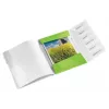 Leitz Divider Book WOW PP 6 skirtukų, Įprastas segtuvas, A4, Polipropilenas (PP), Žalia, Blizgi, 200 lapų