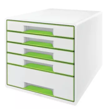 Leitz stalčiaus spinta WOW Cube 5 stalčiai, plastikas, 270 mm, 287 mm, 363 mm, 3,59 kg