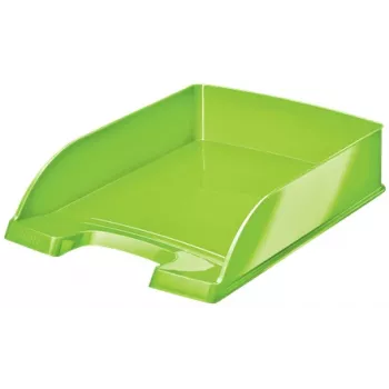 Leitz dokumentų dėklas WOW, plastikinis, žalias, A4, 242 x 330 x 60 mm