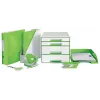 Leitz dokumentų dėklas WOW, plastikinis, žalias, A4, 242 x 330 x 60 mm