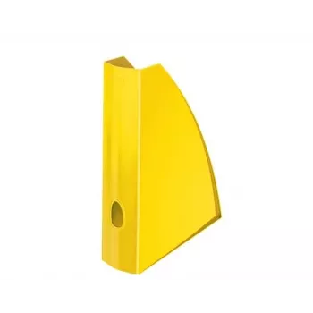 Leitz žurnalinė dėžė WOW, geltona, plastikinė, A4, 75 mm, 258 mm, 312 mm