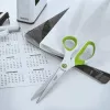 Leitz WOW Titanium biuro žirklės 205 mm, suaugusiems, tiesus pjūvis, žalios, baltos, nerūdijantis plienas