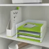 Leitz WOW dviejų spalvų dokumentų dėklas, plastikinis, žalias/ baltas, A4, 267x336 mm