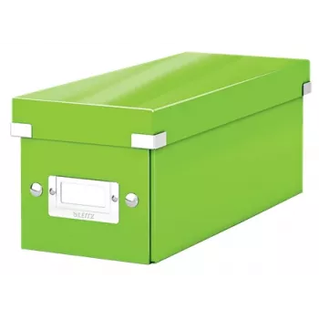 Leitz Click & Store WOW CD dėžutė, žalia, kartoninė, 143 mm, 352 mm, 136 mm, 440 g