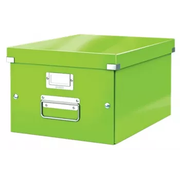 Leitz Click & Store WOW vidutinė laikymo dėžė, žalia, kartonas, 281 mm, 370 mm, 200 mm, 900 g