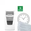 Leitz IQ Autofeed Office 150 automatinis popieriaus smulkintuvas P5, mikro smulkinimas, 22 cm, 2 x 15 mm, 44 l, 500 lapų, 55 dB
