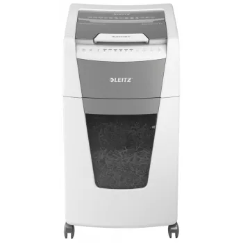 Leitz IQ Autofeed Office 300 automatinis popieriaus smulkintuvas P5, mikro pjūvis, 22 cm, 2 x 15 mm, 60 L, 700 lapų, 55 dB