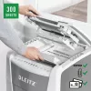 Leitz IQ Autofeed Office 300 automatinis popieriaus smulkintuvas P5, mikro pjūvis, 22 cm, 2 x 15 mm, 60 L, 700 lapų, 55 dB