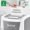 Leitz IQ Autofeed Office 300 automatinis popieriaus smulkintuvas P5, mikro pjūvis, 22 cm, 2 x 15 mm, 60 L, 700 lapų, 55 dB