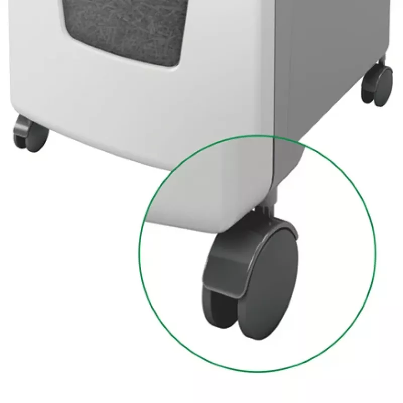 Leitz IQ Autofeed Office 300 automatinis popieriaus smulkintuvas P5, mikro pjūvis, 22 cm, 2 x 15 mm, 60 L, 700 lapų, 55 dB