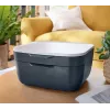 Leitz Cosy spintelė su stalčiais, 2 stalčiai, polistirenas (PS), juoda, balta, 1 vnt., 251 mm, 143 mm
