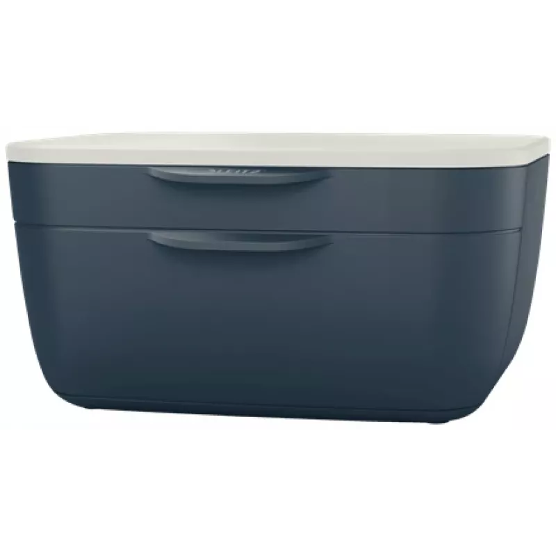 Leitz Cosy spintelė su stalčiais, 2 stalčiai, polistirenas (PS), juoda, balta, 1 vnt., 251 mm, 143 mm