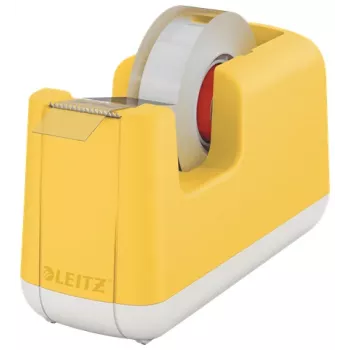 Leitz Cosy juostos dozatorius, 1,9 cm, 33 m, ABS, geltona, 75 mm, 56 mm
