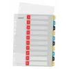 Leitz Cosy 1-10 spausdinami skirtukai, PP, skaitmeniniai, A4 Maxi, 245x305 mm