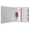 Leitz Cosy 1-10 spausdinami skirtukai, PP, skaitmeniniai, A4 Maxi, 245x305 mm