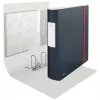 Leitz 180° Active Cosy segtuvas su svirtimi 80 mm, A4, poliuretano putplastis, juodas