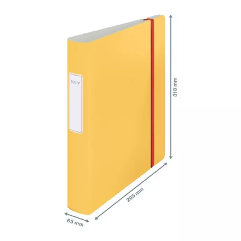 Leitz 180° Active Cosy segtuvas 60mm, A4, Polifoam, Geltona, 350 lapų, 80 g/m², 6,5 cm