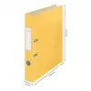 Leitz 180° Cosy Lever Arch File Soft Touch 50mm, A4, kartonas, geltona, tekstūruotas paviršius, 350 lapų, 80 g/m²