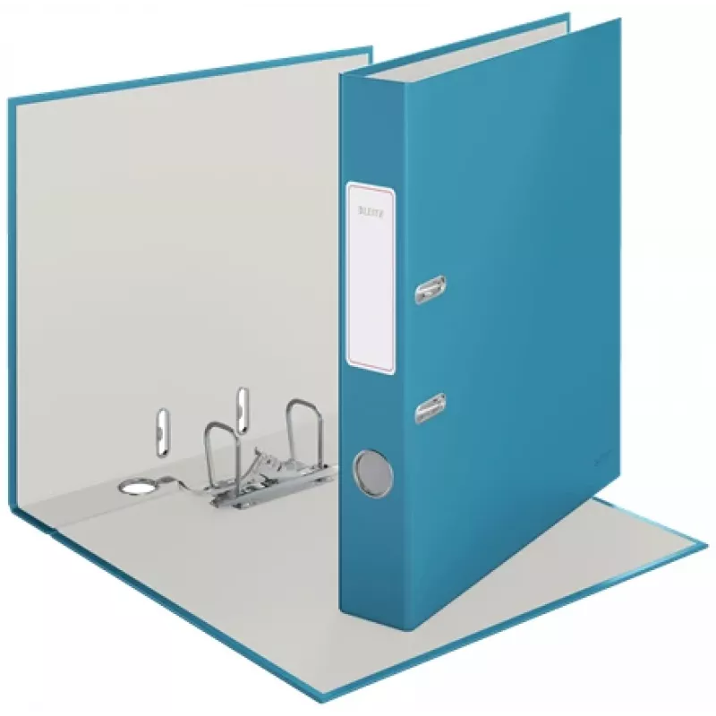 Leitz 180° Cosy minkštos tekstūros segtuvas su svirtimi 50 mm, A4, kartonas, mėlyna