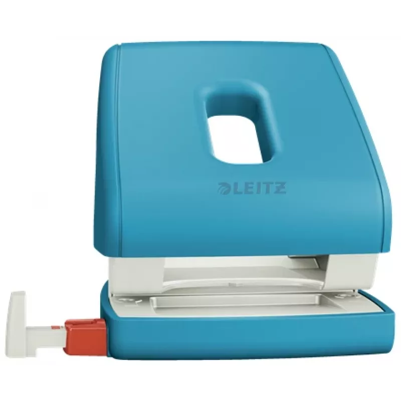 Leitz Cosy 2-ių skylių skylmušis, 30 lapų, mėlynas