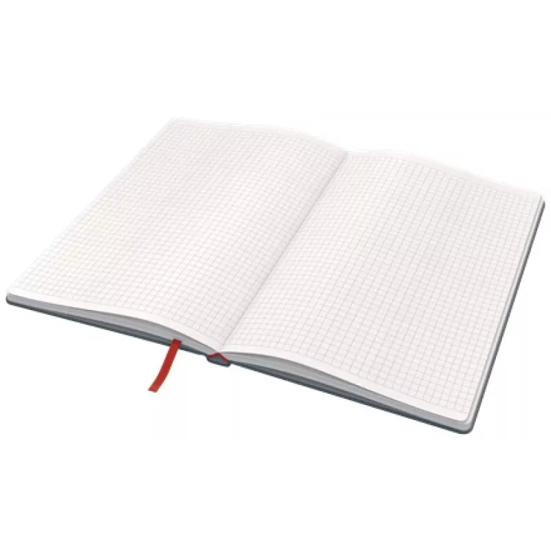 Leitz Cosy A5 bloknotas kietu viršeliu, kvadratinis, minkštas liesti, juodas, 80 lapų, 100 g/m²