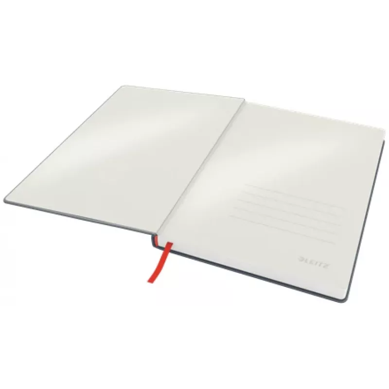Leitz Cosy užrašų knygelė Soft Touch kvadratinė su kietu viršeliu, vienspalvė, juoda, B5, 80 lapų, matinė, 100 g/m²