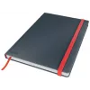 Leitz Cosy Notebook Soft Touch linijinis kietu viršeliu, juodas, B5, 80 lapų, matinis, 100 g/m²