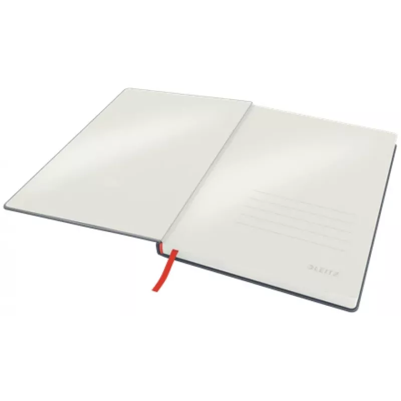 Leitz Cosy Notebook Soft Touch linijinis kietu viršeliu, juodas, B5, 80 lapų, matinis, 100 g/m²