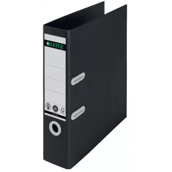 Leitz 180° perdirbamas segtuvas, A4, kartonas, juoda, 600 lapų, 80 g/m², 320 mm