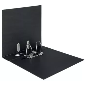 Leitz 180° perdirbamas segtuvas, A4, kartonas, juoda, 600 lapų, 80 g/m², 320 mm