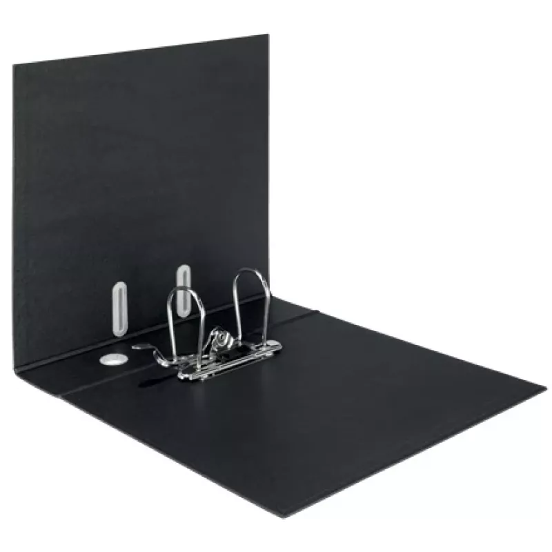 Leitz 180° perdirbamas segtuvas, A4, kartonas, juoda, 600 lapų, 80 g/m², 320 mm