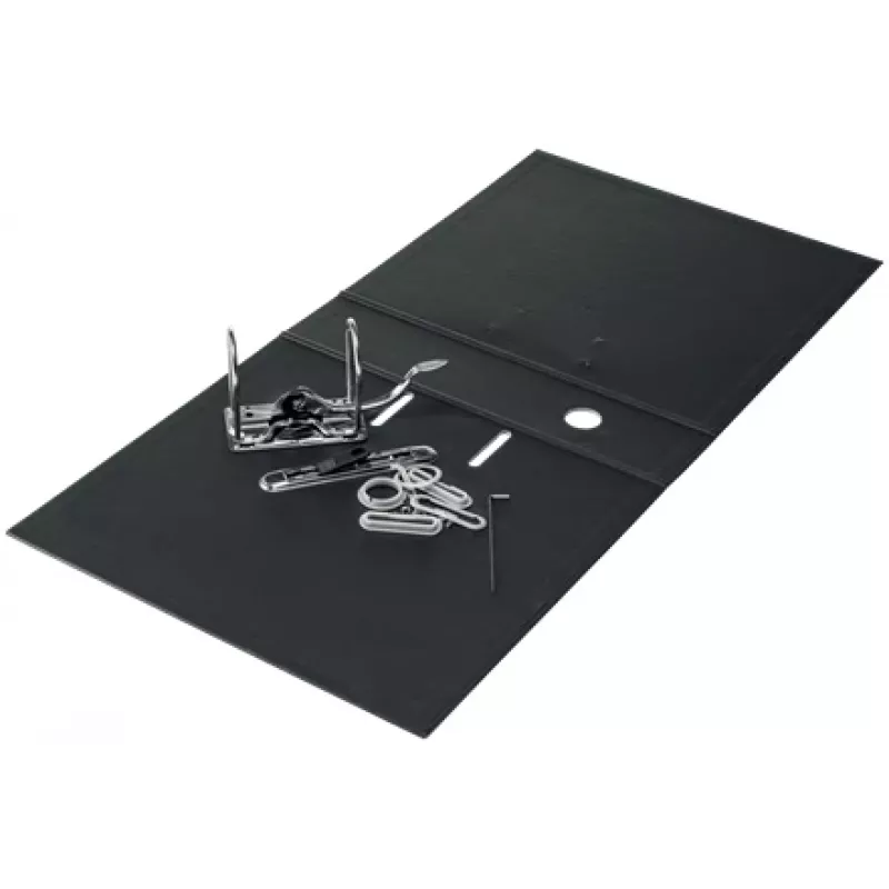 Leitz 180° perdirbamas segtuvas, A4, kartonas, juoda, 600 lapų, 80 g/m², 320 mm