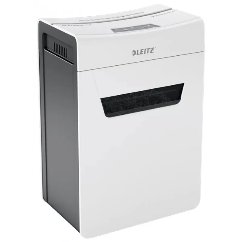Leitz IQ Protect Premium popieriaus smulkintuvas 10X P4, 4 x 40 mm, 18 l, 150 lapų, 55 dB, jutiklinis, 10 lapų