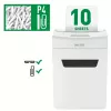 Leitz IQ Protect Premium popieriaus smulkintuvas 10X P4, 4 x 40 mm, 18 l, 150 lapų, 55 dB, jutiklinis, 10 lapų