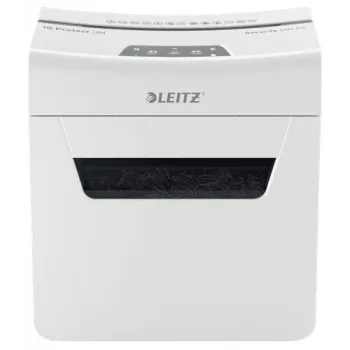 Leitz IQ Protect Premium popieriaus smulkintuvas 3M P5, mikro smulkinimas, 2 x 15 mm, 10 L, 3 lapai, 55 dB, jutiklinis valdymas
