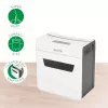 Leitz IQ Protect Premium popieriaus smulkintuvas 3M P5, mikro smulkinimas, 2 x 15 mm, 10 L, 3 lapai, 55 dB, jutiklinis valdymas
