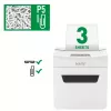 Leitz IQ Protect Premium popieriaus smulkintuvas 3M P5, mikro smulkinimas, 2 x 15 mm, 10 L, 3 lapai, 55 dB, jutiklinis valdymas
