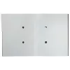 Leitz Recycle Card Divider Book – A4 segtuvas iš kartono, Signature folder, juodos matinės spalvos, su elastine juostele