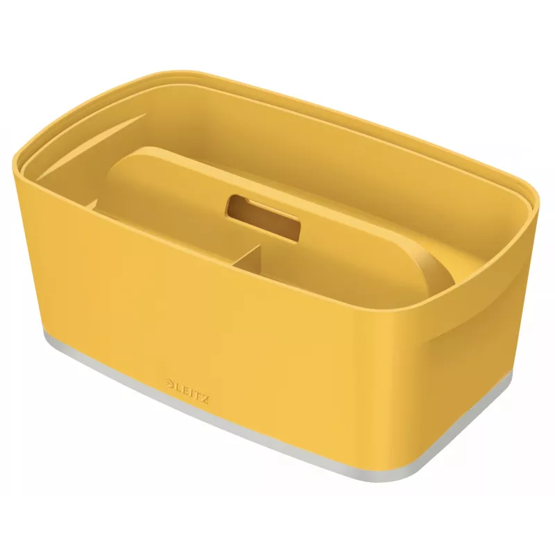 Leitz MyBox Cosy Small dėžutė su dangteliu, geltona