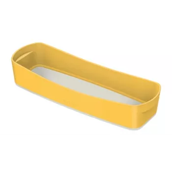 Leitz MyBox Cosy Organiser Tray Long – ilgas organizavimo dėklas, geltonas