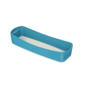 Leitz MyBox Cosy Organiser Tray Long – mėlyna dėžutė smulkiems daiktams laikyti