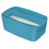 Leitz MyBox Cosy Organiser Tray Long – mėlyna dėžutė smulkiems daiktams laikyti
