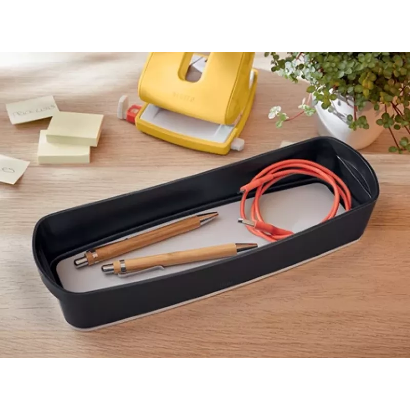 Leitz MyBox Cosy Organiser Tray Long – ilgas organizavimo dėklas, pilka