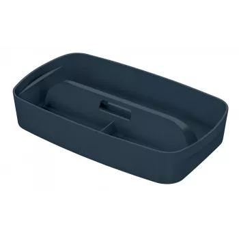 Leitz MyBox Cosy Organizer dėklas su rankena, mažas, pilkas, plastikinis